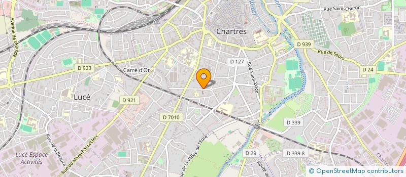 localisation de l'entreprise SCI DIVECA à CHARTRES