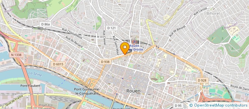 localisation de l'entreprise SCI DIVES à ROUEN