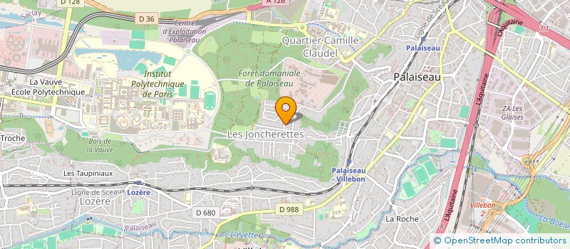 localisation de l'entreprise SCI DIVIJE  OLLIOULES