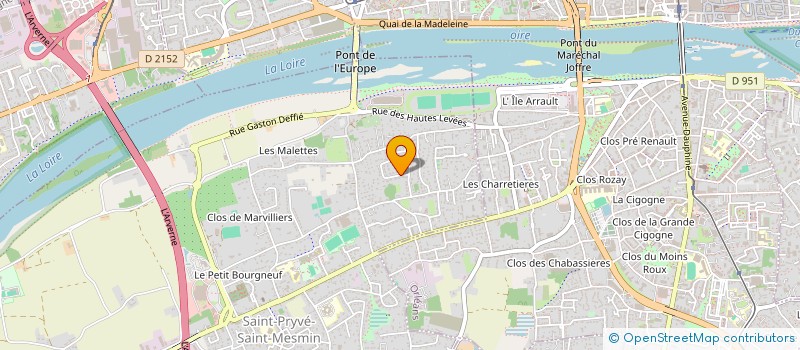 localisation de l'entreprise SCI DIVINE SAINT JEAN  SAINT-PRYVE-SAINT-MESMIN