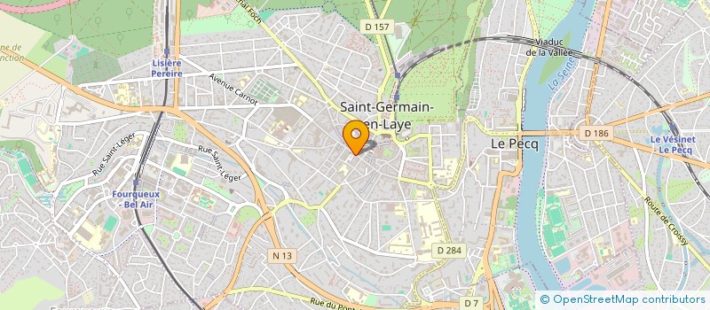 localisation de l'entreprise SCI  DIX NEUF RUE DU VIEUX MARCHE  SAINT-GERMAIN-EN-LAYE