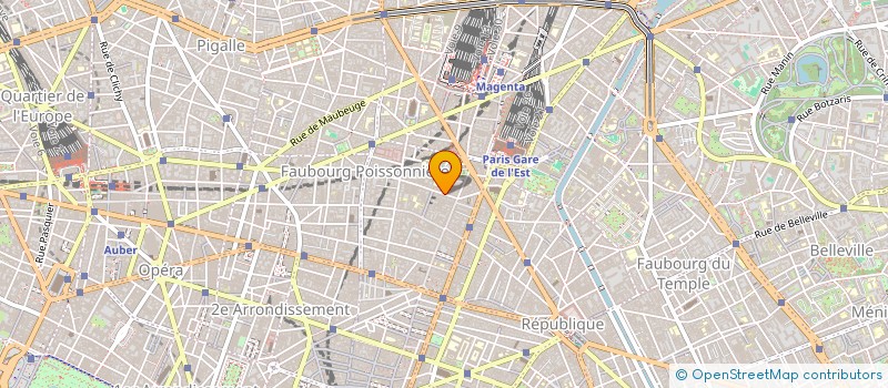 localisation de l'entreprise SCI DIX PARADIS  PARIS