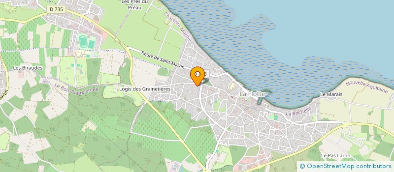 localisation de l'entreprise SCI DIX - TREIZE  LA FLOTTE