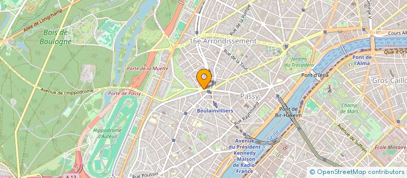 localisation de l'entreprise SCI DIXIMMA  PARIS