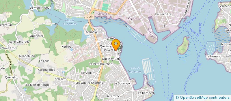 localisation de l'entreprise SCI DIXMUDE  LARMOR-PLAGE