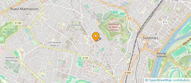 localisation de l'entreprise SCI DIXNEUF à RUEIL-MALMAISON