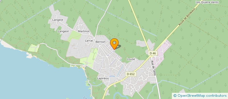 localisation de l'entreprise SCI DIXNEUF  SANGUINET