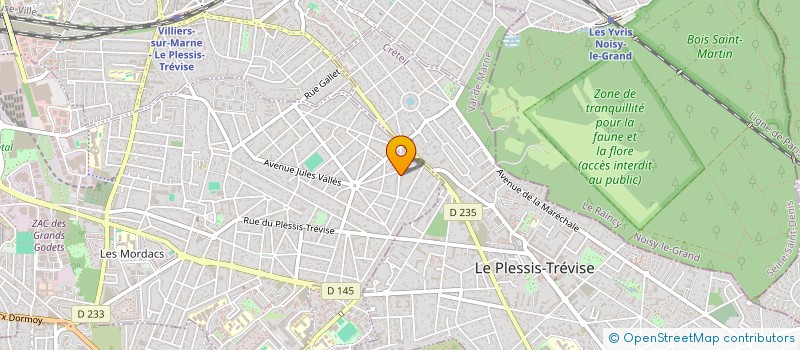 localisation de l'entreprise SCI DIY  CHAMPIGNY-SUR-MARNE