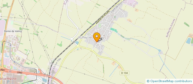 localisation de l'entreprise SCI DIZIN & PETIT  RUFFEY-LES-ECHIREY