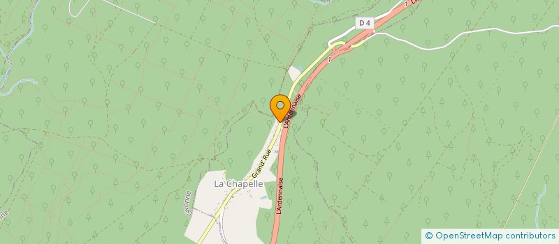 localisation de l'entreprise SCI DJ  GIVONNE