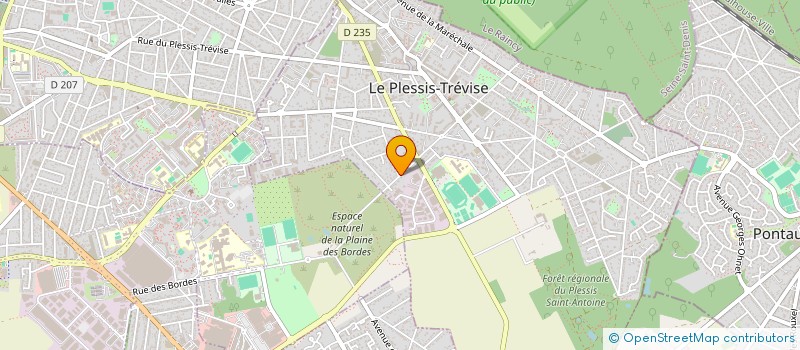 localisation de l'entreprise SCI DJ à LE PLESSIS-TREVISE
