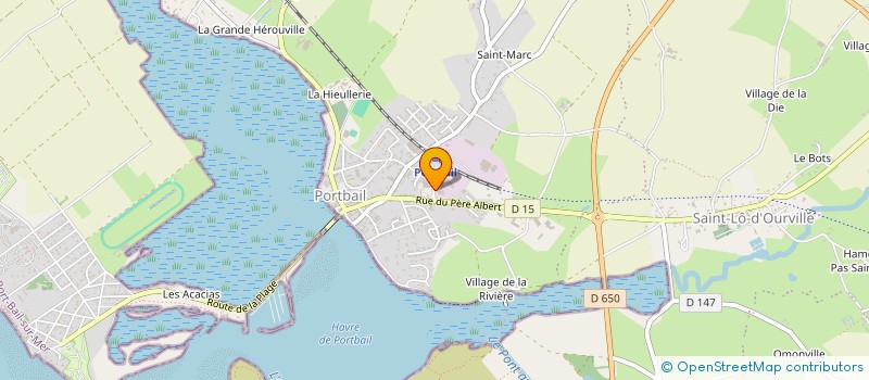 localisation de l'entreprise SCI DJ SEVEN  PORT-BAIL-SUR-MER