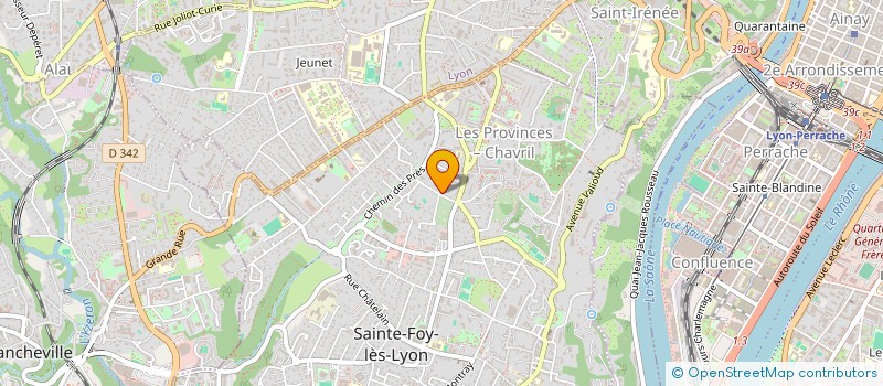 localisation de l'entreprise SCI DJAIMM  SAINTE-FOY-LES-LYON