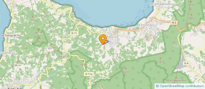 localisation de l'entreprise SCI DJAINVEST à CHIRONGUI