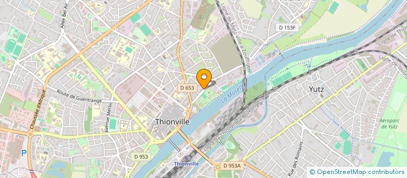 localisation de l'entreprise SCI DJALIM à THIONVILLE
