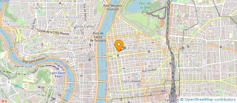 localisation de l'entreprise SCI DJANG  LYON