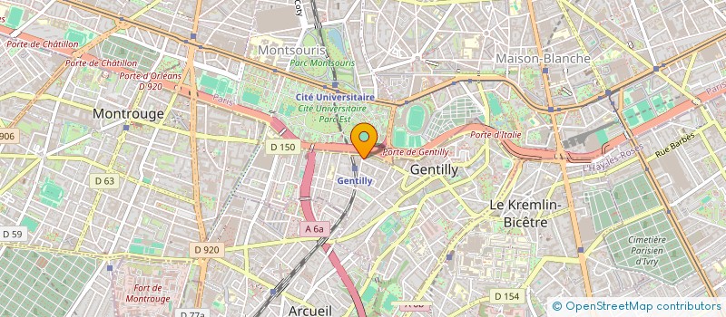 localisation de l'entreprise SCI DJAS.CO  PARIS