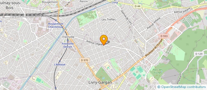 localisation de l'entreprise SCI DJBB à LIVRY-GARGAN