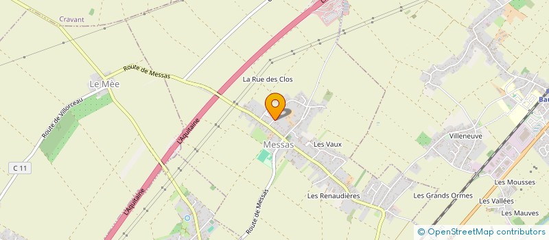 localisation de l'entreprise SCI DJC à MESSAS