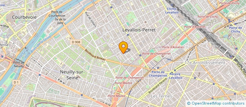 localisation de l'entreprise SCI DJEB HOLDING à LEVALLOIS-PERRET