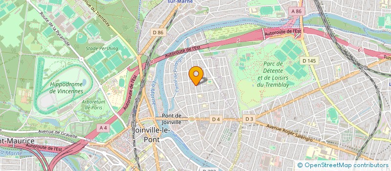 localisation de l'entreprise SCI DJEBBARI à JOINVILLE-LE-PONT