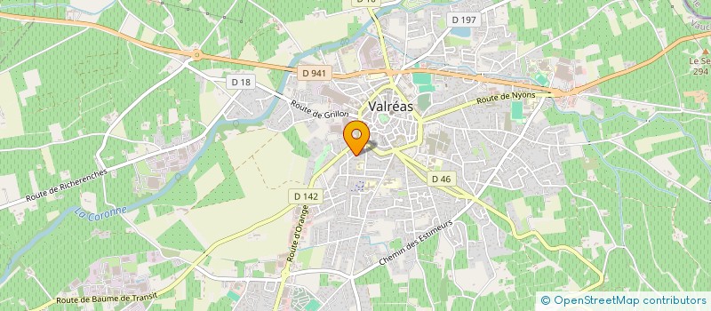 localisation de l'entreprise SCI DJEMACECLE à VALREAS