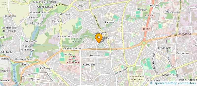 localisation de l'entreprise SCI DJEMAIEL  BREST