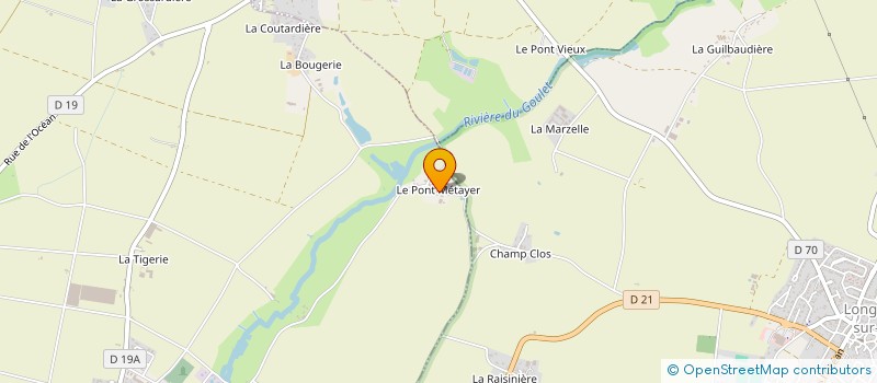 localisation de l'entreprise SCI DJEMBE  SAINT-VINCENT-SUR-JARD