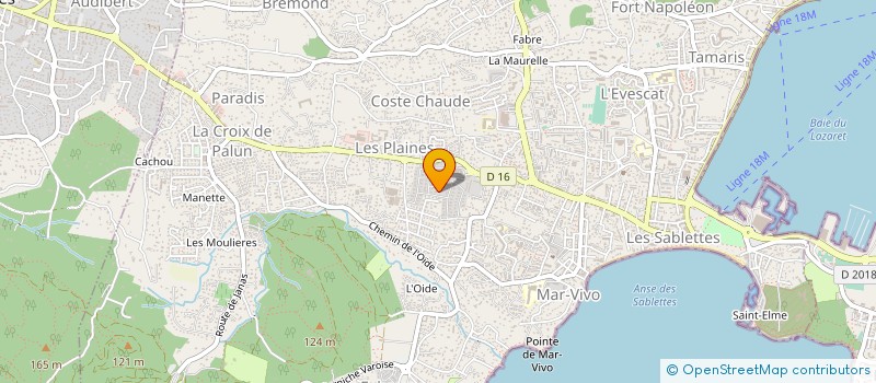 localisation de l'entreprise SCI DJENAE à LA SEYNE SUR MER