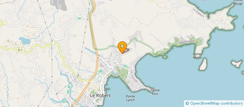 localisation de l'entreprise SCI DJET  LE ROBERT