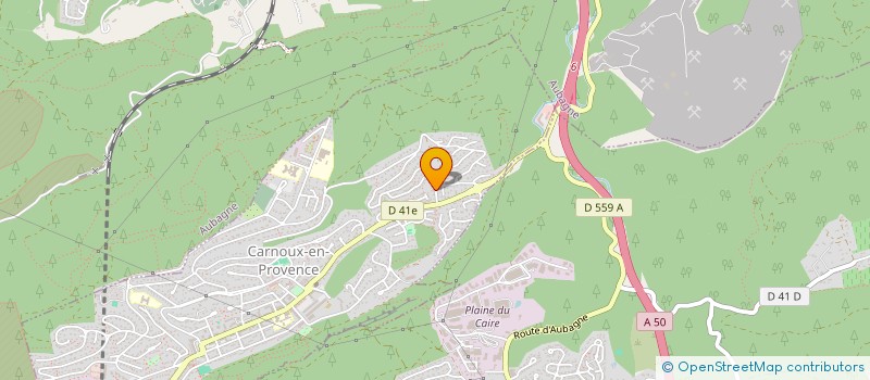 localisation de l'entreprise SCI DJIBO  CARNOUX-EN-PROVENCE