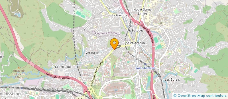 localisation de l'entreprise SCI DJIBRIL à MARSEILLE
