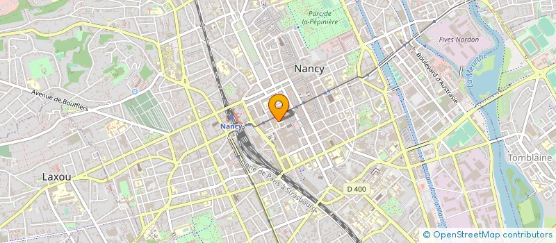 localisation de l'entreprise SCI DJILAL  NANCY