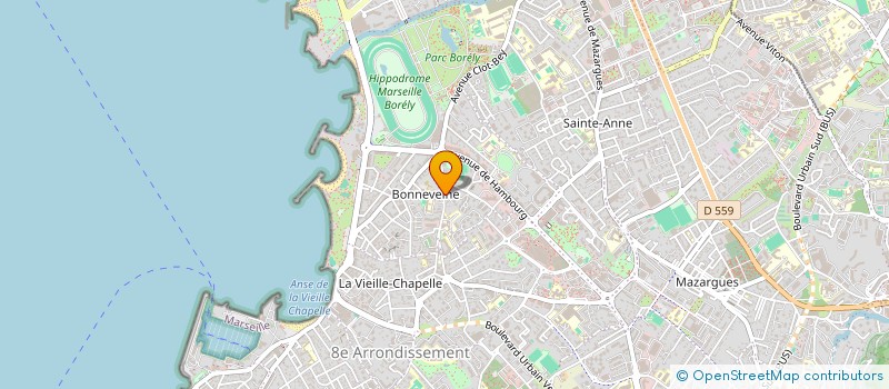 localisation de l'entreprise SCI DJIVAN à MARSEILLE