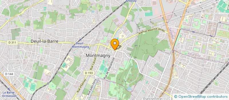 localisation de l'entreprise SCI DJL  MONTMAGNY