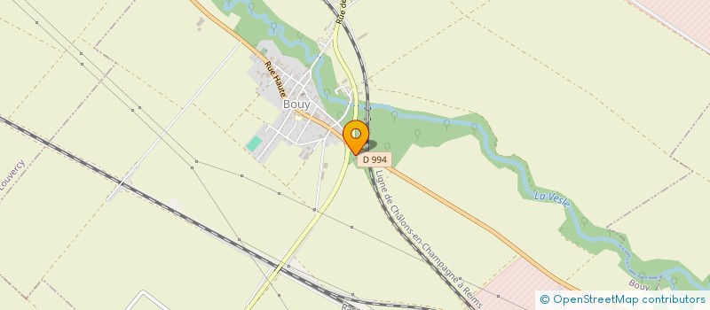 localisation de l'entreprise SCI DJML  BOUY