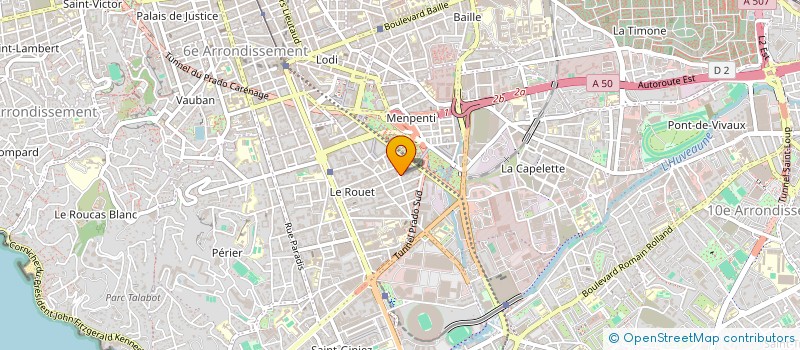 localisation de l'entreprise SCI DJODJO à MARSEILLE