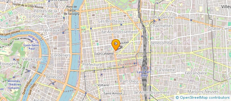 localisation de l'entreprise SCI DJOK  LYON