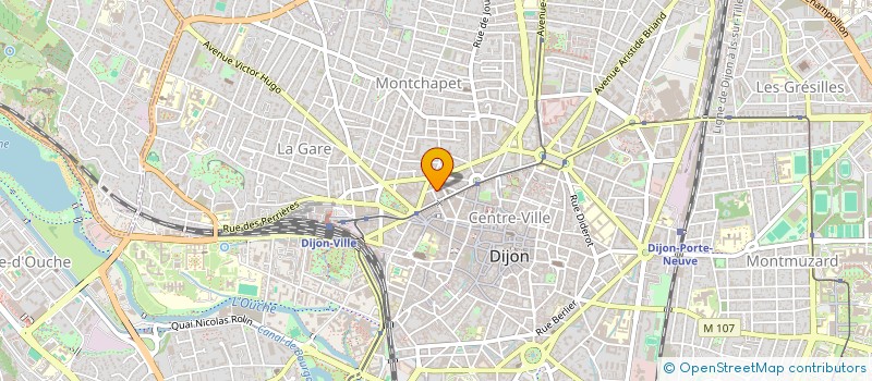 localisation de l'entreprise SCI DJOPP à DIJON