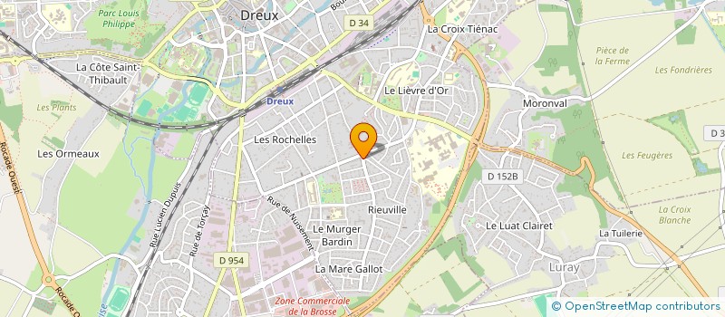 localisation de l'entreprise SCI DJOUNA à DREUX
