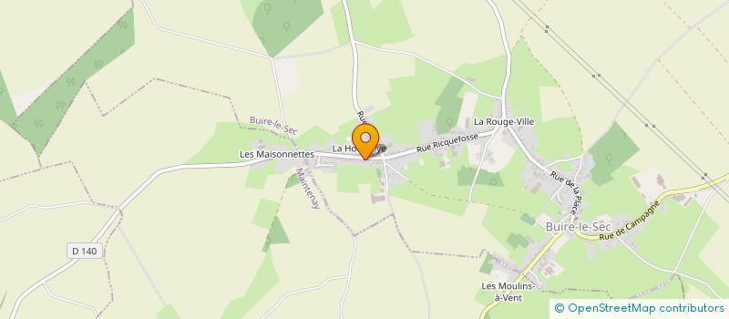 localisation de l'entreprise SCI DJSE à BUIRE-LE-SEC