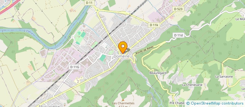 localisation de l'entreprise SCI DJURJURA  DOMENE