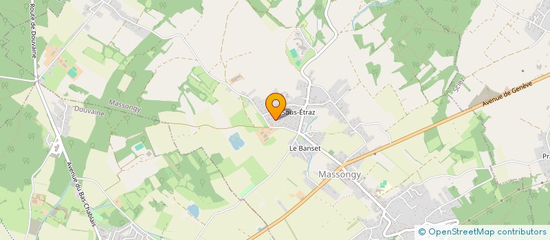 localisation de l'entreprise SCI DJX  MASSONGY