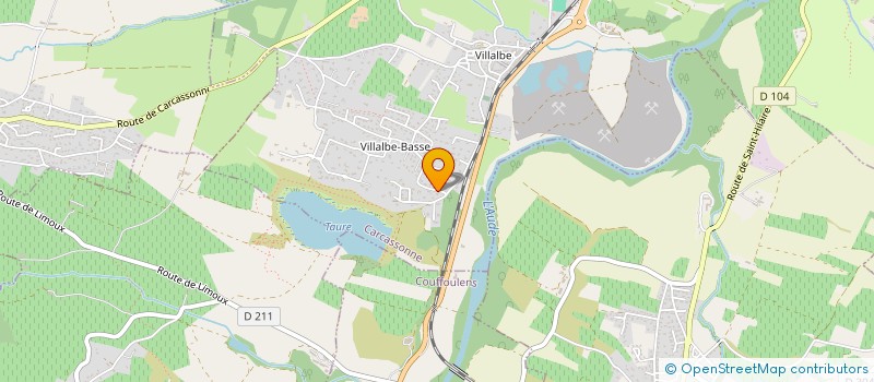 localisation de l'entreprise SCI DK à CARCASSONNE
