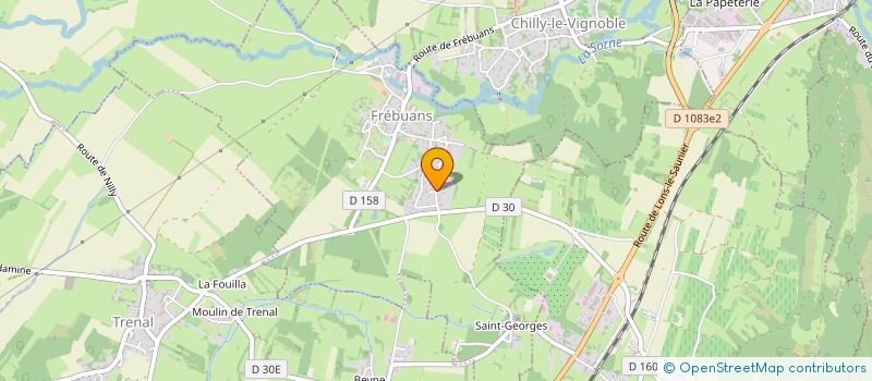 localisation de l'entreprise SCI DK  VAL-SONNETTE