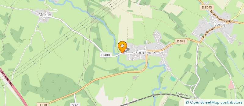 localisation de l'entreprise SCI DK DO  SORMONNE