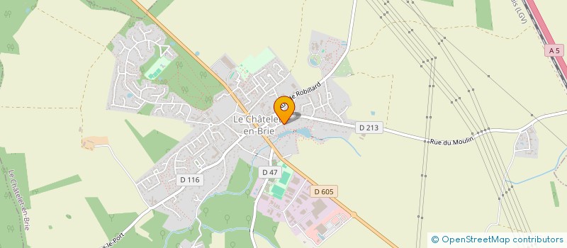 localisation de l'entreprise SCI DKLD  LE CHATELET-EN-BRIE