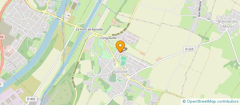 localisation de l'entreprise SCI DKPB IMMO à RANVILLE