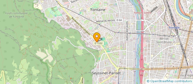 localisation de l'entreprise SCI DKR  FONTAINE