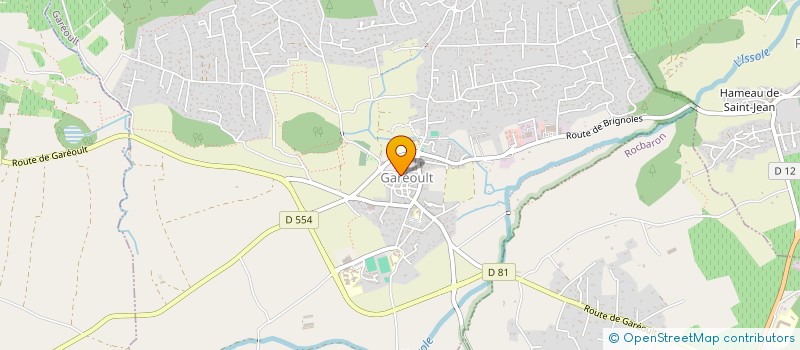 localisation de l'entreprise SCI DKTS  GAREOULT